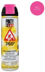 PintyPlus Spray vopsea marcaj fluorescent Pintyplus T184 Cherry 500 ml, interior/exterior, supapa 360°