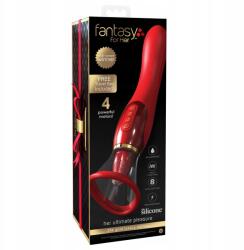 Pipedream Fantasy Her Ultimate Pleasure 24K Gold Lux edition, , vibrátor, nyelv (05443880000)