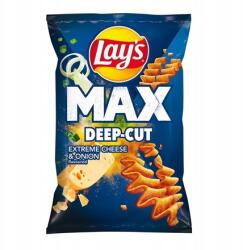 Lay's Max Mélyen vágott sajtos és hagymás 55g Lejárati idő: 6.9