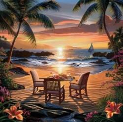 NORIMPEX - Puzzle Tablou Diamant: Stând la apus 30x40cm - 1 - 39 piese