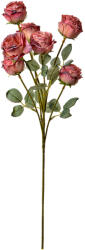 Clayre & Eef Trandafiri artificiali roz verzi 8x8x55 cm (6PL0391P)