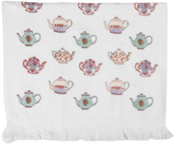Clayre & Eef Prosop maini si fata bumbac multicolor Teapot 40x66 cm (CT035) Prosop