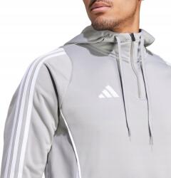 Adidas Férfi Pulóver Adidas Tiro 24 Training Hooded Szürke IR7551, S (4067887990721)