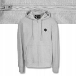 Pitbull Férfi cipzáras kapucnis pulóver Pitbull Small Logo Nugget Puha Vékonyabb (135061121005)