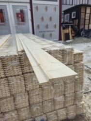 Basil Interforest Lambriu - Molid - Profil trapez -12.5x96x4000mm (LMB-RN-01-4-1)