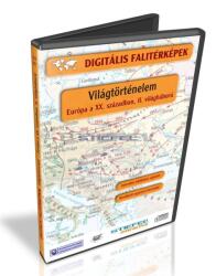  Digitális Térkép - Világtörténelem - Európa a XX. században, 2. világháború (20 térkép) (SLD927-E)
