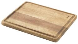 Metaltex Tocator Metaltex din Lemn de Acacia 24x20 cm cu Sant pentru Sucuri (561304000) Tocator