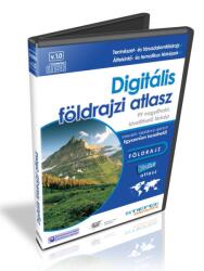  Digitális földrajzi atlasz CD 3 gépes licenc - akkreditált tananyag (SLD003)