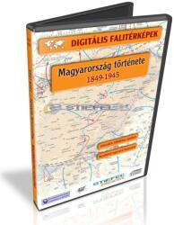  Digitális Térkép - Magyarország története - 1849-1945 (14 térkép) (SLD935-E)