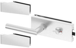  Mâner ușii de sticlă SLIM PRO INOX set de WC SZKWINS (2557)