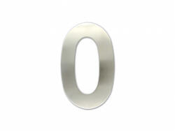  Numărul "0" fațadă 150mm OȚEL INOXIDABIL S (2092)