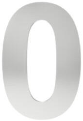  număr "0" 155mm oțel inoxidabil (965)