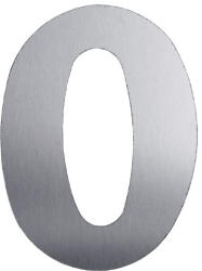 KĽUČKA Numere de casă descriptive 120mm oțel inoxidabil č. 0 (557)