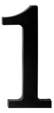 KĽUČKA Număr de casă 175mm negru "1 (611)