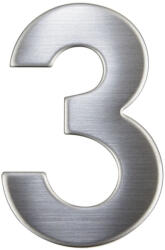  Număr "3" 75mm nerez (1591)