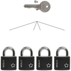  RV. APOLLO. 35. SET4. CRN set lacăte (2718)