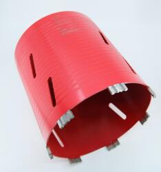 CRIANO Carota diamantata Super PREMIUM ø182mm x 180mm x M16 pentru gaurire Beton armat, Zidarie, Granit - DXQZ. REDCORE. 182 (DXQZ.REDCORE.182.M16) - zoomzi