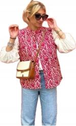  Ujjatlan nyomott mintás kétoldalas Mellény népi stílus L