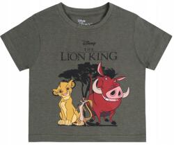 Disney Az Oroszlánkirály Khaki zöld póló fiúknak Disney 128-as méret (6728907_0708)