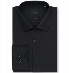 Pako lorente Elegáns pamut fekete Slim Fit férfi ing Pako Lorente XXL-es méret