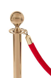  Franghie de velur cu cap auriu, burgundy, 160cm (3.10.6.1.5.)