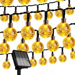 Gardlov 10M-ES Napelemes Fényfüzér 50 Led Kerti Fényfüzér Kültéri Gömbök (00024010)