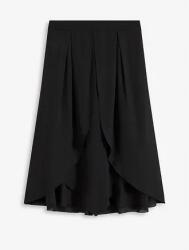 Bonprix Fekete MIDI Szoknya 46-OS