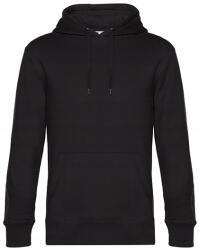 B&C Collection Férfi kapucnis pulóver férfi hoodie BCWU02K King fekete XL *