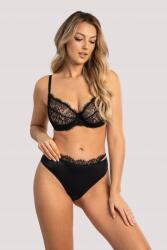 Unikat Magot puha soft melltartó Unikat fekete csipkés (Magot Soft Czarny 80 D)