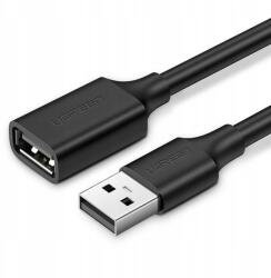 UGREEN Kábel Usb 2.0 Hosszabbító kábel Ugreen US103 1m Fekete (10314)