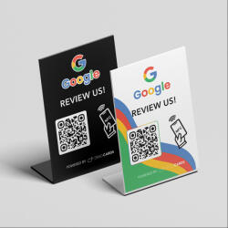 Dragcards Google értékelésgyűjtő tábla - Simple