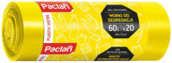 Paclan Szelektív Műanyag Gyűjtő Szemeteszsák 60L (20db/tekercs) 60cmx72cm 11my (5900942139408)