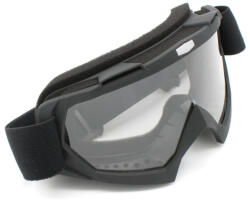 XTR Ochelari cross atv enduro, XTR, lentila transparenta, culoare rama negru mat (BMA-911) - simoto