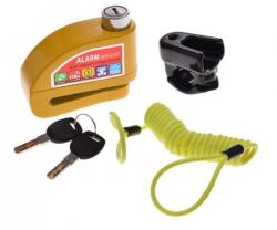 WMX Lacat pentru disc cu alarma, On Off, culoare galben (AZ9062) - simoto