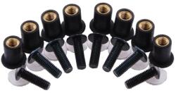 WMX Set 8 suruburi prindere parbriz moto (AW5355)