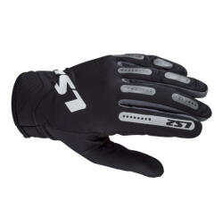 LS2 Manusi moto, LS2 Bend Man, marime S, culoare negru, lycra, piele intoarsa artificiala si neopren (AK70140S01123) - simoto