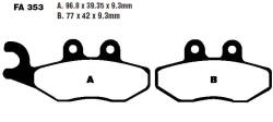 EBC Placute de frana SFA353HH, Sinter, EBC (7323058MA) - simoto