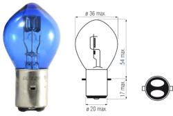 BOSMA Bec far BOSMA 12V 35 35W BA20D, culoare albastru (ZAR12V35/35WK2WBA20DBBOS000)