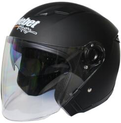 Roy Casca moto semi-integrala cu ochelari pentru adulti, Safebet HF-223, culoare negru, marime S (ROY10396) - simoto