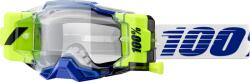  Ochelari cross atv 100% Armega Frcst, lentila clara, culoare rama galben fluo albastru (26013516PE) - simoto
