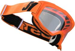 Just1 Ochelari cross atv Just 1 Vitro, lentila transparenta, culoare rama portocaliu (GOGJUS004) - simoto