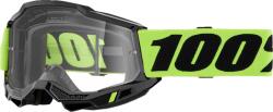  Ochelari cross atv 100% Accuri OTG Neon, lentila transparenta, culoare rama negru (26013520PE) - simoto