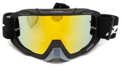 Asix Ochelari cross atv enduro, Asix AS2, lentila galbena, culoare rama negru gri mat (KAI-96) - simoto