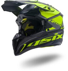 Asix Casca motocross atv Asix 189, culoare negru verde, marime M (ASIX189-95) - simoto