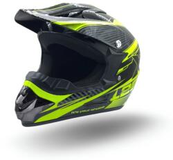 XTR Casca motocross atv copii XTR 125, culoare negru galben, marime YL, 55-56cm (XTR125-962) - simoto
