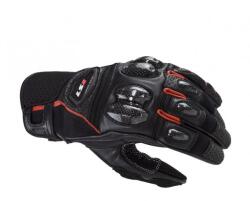 LS2 Manusi moto piele carbon LS2 Spark2, culoare negru rosu, marime XL (AK70061F01326) - simoto