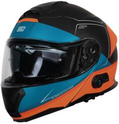 ORIGINE Casca moto rabatabila cu ochelari, Origine Logic cu Bluetooth, culoare portocaliu negru mat, marime L (2040196251003L)