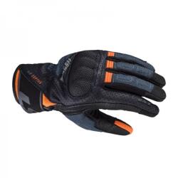 LS2 Manusi moto piele textil LS2 Air Raptor, culoare negru portocaliu, marime S (AK70190F01233) - simoto