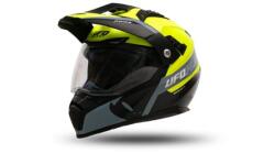 UFO Casca enduro ATV Ufo Aries, culoare negru galben, marimea XS (HE13500DKXS) - simoto