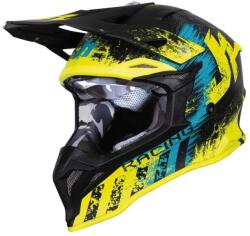 JUST1 Casca motocross atv Just1 J39 Storm, culoare galben negru, marime XL (6060040291009XL) - simoto